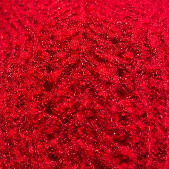 Holiday Apt. 9 Pointelle Metallic Crewneck Sweater Small Figure Hugging stretch - Picture 5 of 10